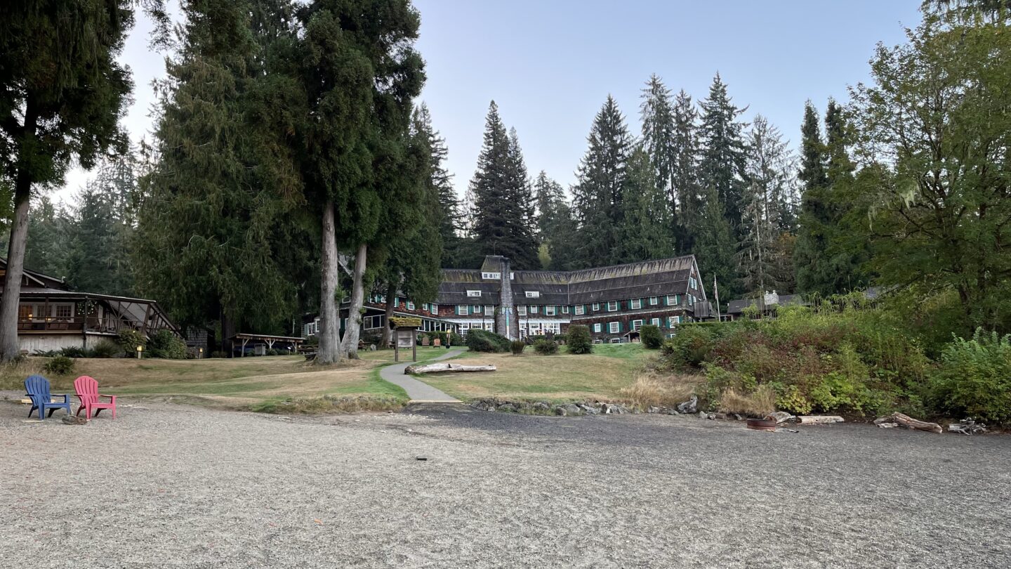 Louise Marie Taylor, Quinault Lake Lodge, Washington