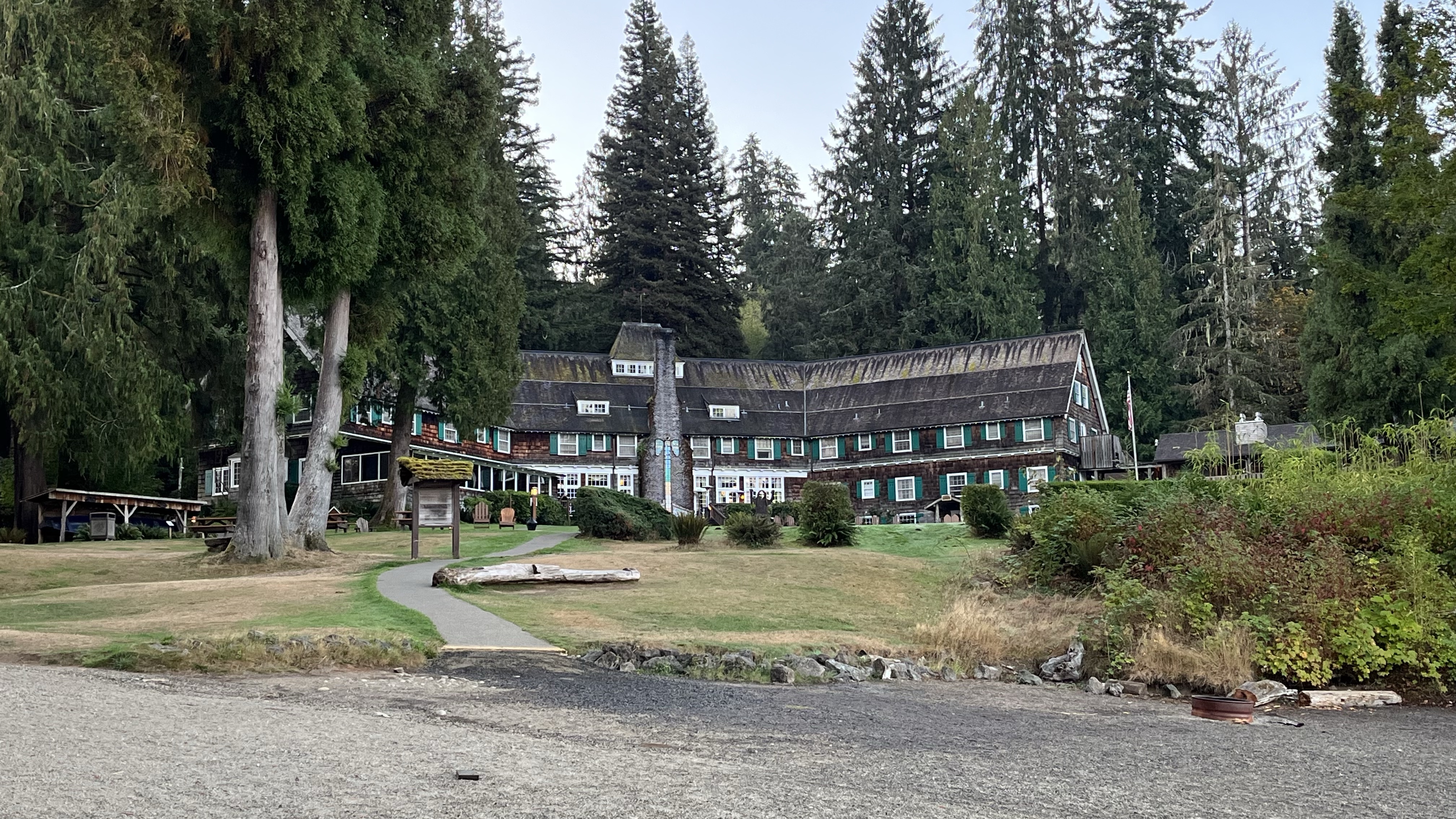 Louise Marie Taylor, Quinault Lake Lodge, Washington